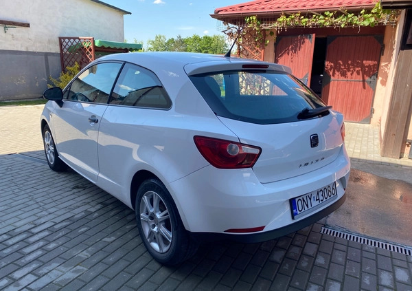 Seat Ibiza cena 16999 przebieg: 118368, rok produkcji 2011 z Nysa małe 352